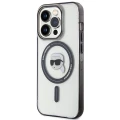 Etui Karl Lagerfeld IML Karl's Head MagSafe na iPhone 15 Pro - przezroczyste