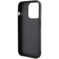 Etui Karl Lagerfeld Gripstand Saffiano Karl&Choupette Pins na iPhone 15 Pro - czarne