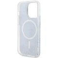 Etui Guess IML 4G MagSafe na iPhone 15 Pro - niebieskie