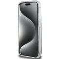 Etui Guess IML GCube MagSafe na iPhone 15 Pro - czarne