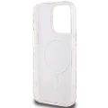 Etui Guess IML GCube MagSafe na iPhone 15 Pro - różowe