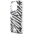 Etui Karl Lagerfeld IML Zebra Pattern & Cord na iPhone 15 Pro - czarne