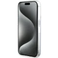 Etui Guess IML Iridescent MagSafe na iPhone 15 Pro 6.1" - fioletowe