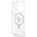 Etui Karl Lagerfeld Ring Stand Karl&Choupettte MagSafe na iPhone 15 Pro 6.1" - białe