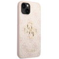Etui Guess 4G Big Metal Logo na iPhone 15 Plus - różowe