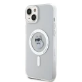 Etui Karl Lagerfeld IML Choupette MagSafe na iPhone 15 Plus - przezroczyste