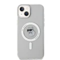 Etui Karl Lagerfeld IML Choupette MagSafe na iPhone 15 Plus - przezroczyste