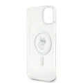 Etui Karl Lagerfeld IML Choupette MagSafe na iPhone 15 Plus - przezroczyste
