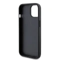 Etui Guess Strass Metal Logo do iPhone 15 Plus - czarne