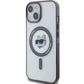 Etui Karl Lagerfeld IML Choupette's Head MagSafe do iPhone 15 Plus - przezroczyste