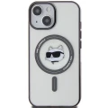 Etui Karl Lagerfeld IML Choupette's Head MagSafe do iPhone 15 Plus - przezroczyste