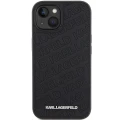 Etui Karl Lagerfeld Quilted K Pattern na iPhone 15 Plus / 14 Plus - czarne