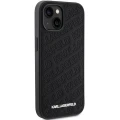 Etui Karl Lagerfeld Quilted K Pattern na iPhone 15 Plus / 14 Plus - czarne