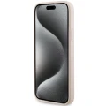 Etui Karl Lagerfeld Quilted K Pattern na iPhone 15 Plus / 14 Plus - różowe
