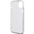 Etui Guess IML 4G Gold Stripe na iPhone 15 Plus / 14 Plus - brązowe