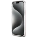 Etui Guess IML GCube MagSafe na iPhone 15 Plus / 14 Plus - brązowe