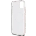Etui Guess IML GCube MagSafe na iPhone 15 Plus / 14 Plus - brązowe