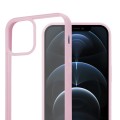 Etui do iPhone 12 Pro, przeźroczysty tył, kolorowe ramki