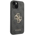 Etui Guess 4G Big Metal Logo na iPhone 15 - szare