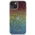 Etui Guess IML Faceted Mirror Disco Iridescent na iPhone 15 - wielokolorowe