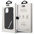 Etui Karl Lagerfeld 3D Rubber Multi Logo na iPhone 15 - czarne