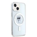 Etui Karl Lagerfeld IML Choupette MagSafe na iPhone 15 - przezroczyste