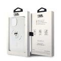 Etui Karl Lagerfeld IML Choupette MagSafe na iPhone 15 - przezroczyste