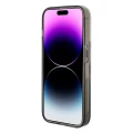Etui Karl Lagerfeld Liquid Glitter Ikonik do iPhone 15 - przezroczyste