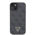 Etui Guess Crossbody 4G Metal Logo do iPhone 15 - czarne