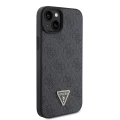 Etui Guess Crossbody 4G Metal Logo do iPhone 15 - czarne