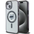 Etui Karl Lagerfeld IML Choupette's Head MagSafe do iPhone 15 - przezroczyste