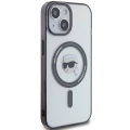 Etui Karl Lagerfeld IML Karl's Head MagSafe do iPhone 15 - przezroczyste