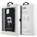 Etui Karl Lagerfeld Crossbody Silicone Ikonik do iPhone 15 - czarne