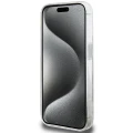 Etui Karl Lagerfeld Ring Stand Karl Head MagSafe do iPhone 15 - białe