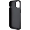 Etui Karl Lagerfeld Gripstand Saffiano Choupette Pins na iPhone 15 - czarne