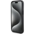 Etui Karl Lagerfeld Gripstand Saffiano Karl&Choupette Pins na iPhone 15 - czarne