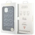 Etui Guess GCube Stripes MagSafe na iPhone 15 / 14 / 13 - czarne