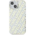 Etui Karl Lagerfeld IML Fullover Logo na iPhone 15 / 14 / 13 - złote