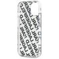 Etui Karl Lagerfeld IML Fullover Logo na iPhone 15 / 14 / 13 - złote