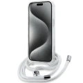 Etui Karl Lagerfeld IML Choupette Head&Cord MagSafe na iPhone 15 / 14 / 13 - przezroczyste