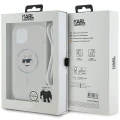 Etui Karl Lagerfeld IML Choupette Head&Cord MagSafe na iPhone 15 / 14 / 13 - przezroczyste