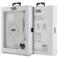 Etui Karl Lagerfeld Crossbody IML Karl Head MagSafe na iPhone 15 / 14 / 13 - przezroczyste
