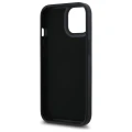 Etui Karl Lagerfeld 3D Rubber Signature na iPhone 15 - czarne