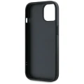 Etui Karl Lagerfeld Saffiano Athleisure Stripes Cord na iPhone 15 - różowe
