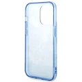 Etui Guess Porcelain Collection na iPhone 14 Pro Max - niebieskie
