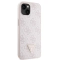 Etui Guess Crossbody 4G Metal Logo na iPhone 14 Pro Max - różowe