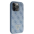 Etui Guess Crossbody 4G Metal Logo do iPhone 14 Pro Max - niebieskie