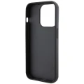 Etui Karl Lagerfeld Gripstand Saffiano Choupette Pins na iPhone 14 Pro Max - czarne