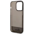 Etui Guess Translucent na iPhone 14 Pro - czarne