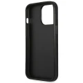 Etui Guess Saffiano Triangle Logo na iPhone 14 Pro - czarne